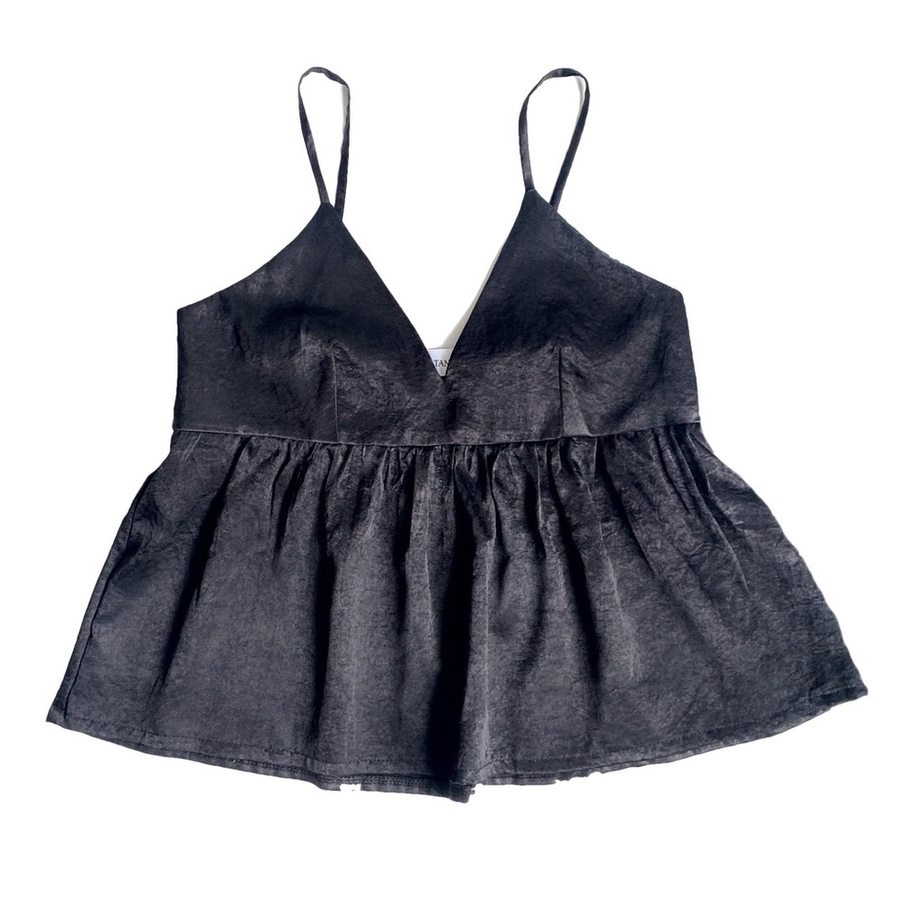 Satin Babydoll Cami Top